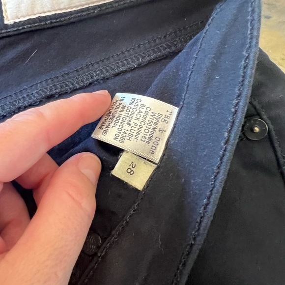 Rag & Bone Black Legging “Jean” - Size 28 - Picture 5 of 5